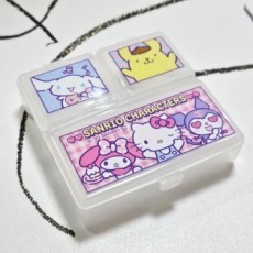 Hộp đựng phụ kiện hạt nhân vật Sanrio (3 chiếc)