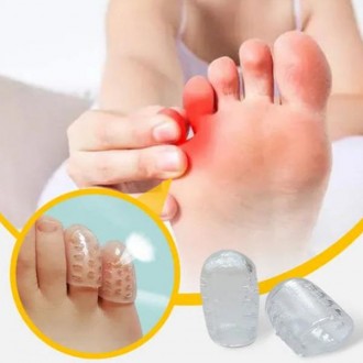 Miếng silicone bảo vệ đầu ngón chân 6 ngón