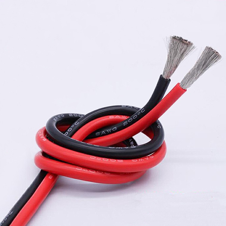 Dây silicon Papa Silicone Cable 10AWG 1ROLL (bộ phận cuộn) của chúng tôi