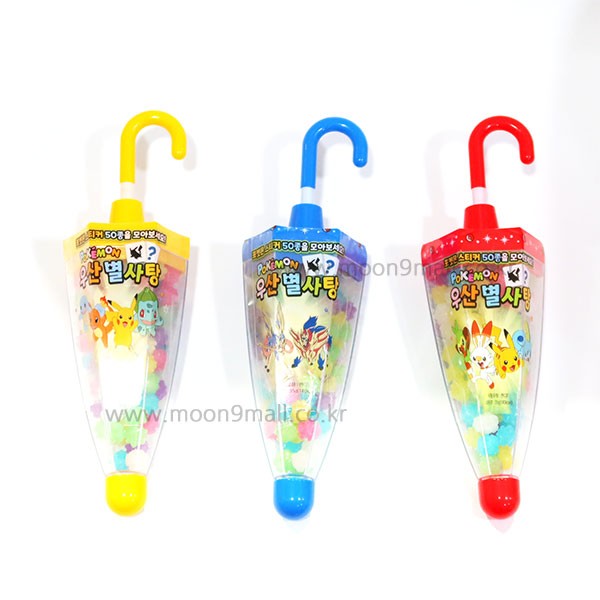 1 Pokemon Umbrella Star Candy (Có hình dán Pokemon)