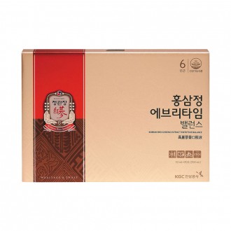 Chiết xuất nhân sâm đỏ CheongKwanJang Everytime Balance 10ml x 20 gói