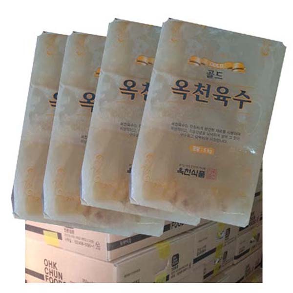 Nước dùng mì lạnh Okcheon Gold (Số lượng lớn) - 1 hộp (5kg x 4 gói) Dành cho đặc sản mì lạnh