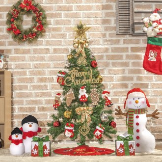 Bộ quà tặng ông già Noel 120cm Cây Scotch đầy đủ