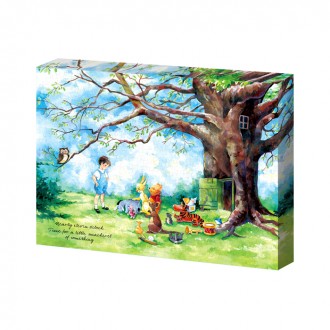 Tranh ghép hình canvas 366 mảnh Winnie the Pooh người bạn rừng