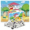 Câu đố ghép hình lịch sử văn hóa Haksan Crayon Shin-chan 500 chiếc (Sân chơi)