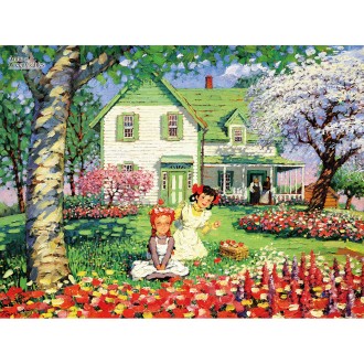 800 miếng Anne of Green Gables - Chuyến đi chơi hoa [Tác phẩm điêu khắc mini]