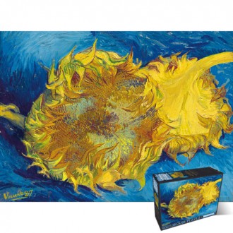 Bộ Ghép Hình 1000 Mảnh Van Gogh Hai Bông Hoa Hướng Dương HS783969