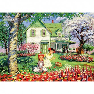 2000 mảnh ghép Anne of Green Gables Flower Outing mini mảnh HS783952