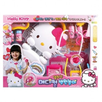 Nhập vai bệnh viện nói chuyện y tế Hello Kitty