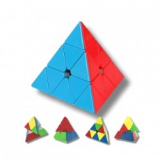 Khối lập phương Kim tự tháp Jenne Cube HIT-C101 Magic Cube Không nhãn dán Tốt cho việc phát triển khả năng sáng tạo, tư duy và sự tập trung