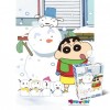 Bộ xếp hình 150 mảnh Crayon Shin-chan Người tuyết HS202365