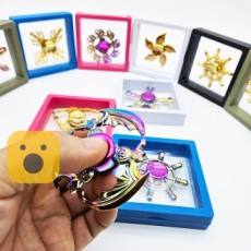 3000 Fidget Spinner 10 Gói - Chuyển Động Mượt Mà Kim Loại Cầu Vồng