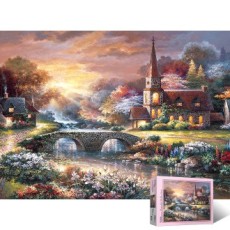 Bộ Xếp Hình 500 Mảnh Giáo Hội Hòa Bình Puzzle Life PL875