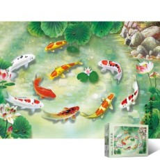 Bộ xếp hình 500 mảnh Gilsanggu Eodo Puzzle Life PL877