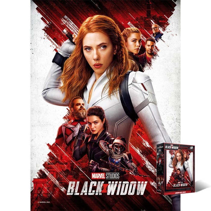 500 Miếng Xếp Hình Marvel Black Widow Poster Puzzle Life PL549M