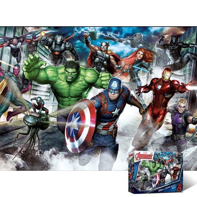 Bộ xếp hình 500 mảnh Marvel Avengers Puzzle Life PL543M