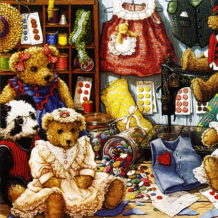 Bộ xếp hình 300 mảnh Bear’s Closet Puzzle Life PL475