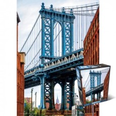 Bộ Xếp Hình 500 Mảnh Landmark Manhattan Bridge HS789183