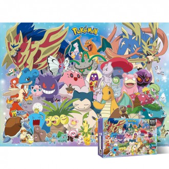 Bộ sưu tập Pokemon xếp hình 1000 mảnh Yerimdang YE873740