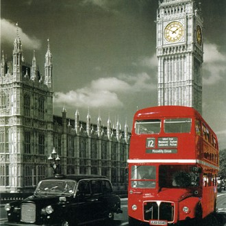 150 mảnh ghép hình Xe buýt London Puzzle Life PL269