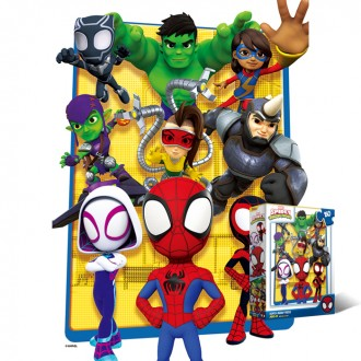 Bộ xếp hình 150 mảnh Marvel Spidey và những người bạn PL150-13M