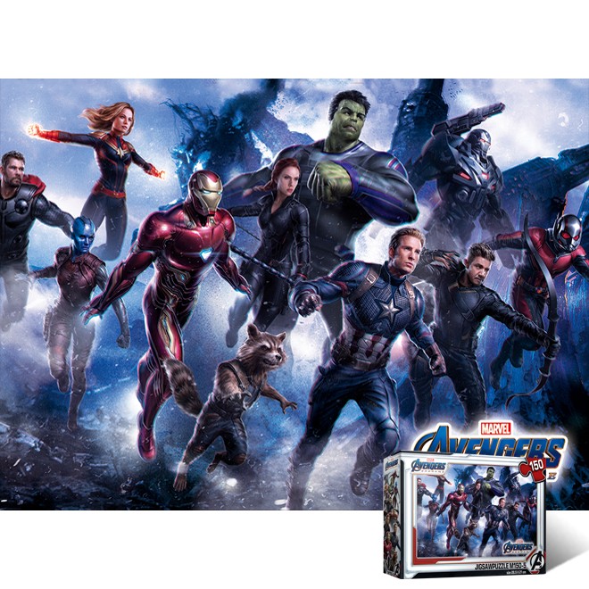 Bộ xếp hình 150 mảnh Avengers Endgame xuất kích PL150-5M