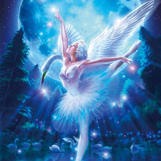 Bộ xếp hình 150 mảnh Swan Lake Puzzle Life PL150-05