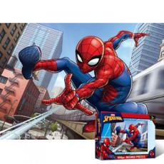 Bộ xếp hình 100 mảnh (mảnh lớn) Spider-Man Scramble 2 PL102M