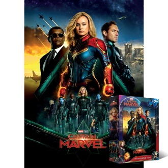 1000 mảnh ghép Captain Marvel Puzzle Life PL1041M