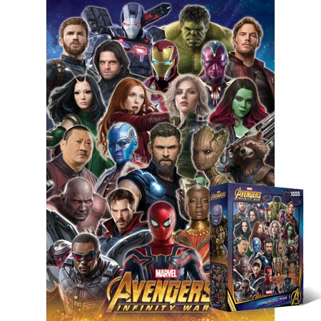 Bộ xếp hình 1000 mảnh Avengers Infinity War III PL1038M