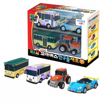 Iconix Tayo Đặc Biệt Little Bus Friends Set 7 (090208)