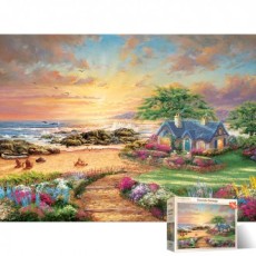 1000 mảnh ghép hình Beach Hut Puzzle Life PL1420