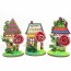 Đất Sét Bọt Quick Carnation House 10cmx17.5cmx15.5cm Đất Sét Trẻ Em Cho 5 Người