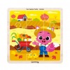 Câu đố bằng gỗ iNet Câu đố Pinkfong Bốn Mùa (Mùa thu)