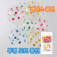 Bong bóng chấm bi trong suốt sinh nhật helium sinh nhật tròn 12 inch Bong bóng tiệc trang trí Bóng bay Neotex Hwashinjiupsa