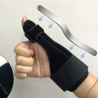 1 Máy Tính Đơn Giản Ngón Tay Cái Cổ Tay Nẹp Bảo Vệ Orthosis Giảm Đau Phục Hồi Đúc Cánh Tay Ban Nhạc Cố Định