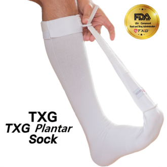 Tất Plantar TXG Trắng (Vớ Plantar Fasciitis)