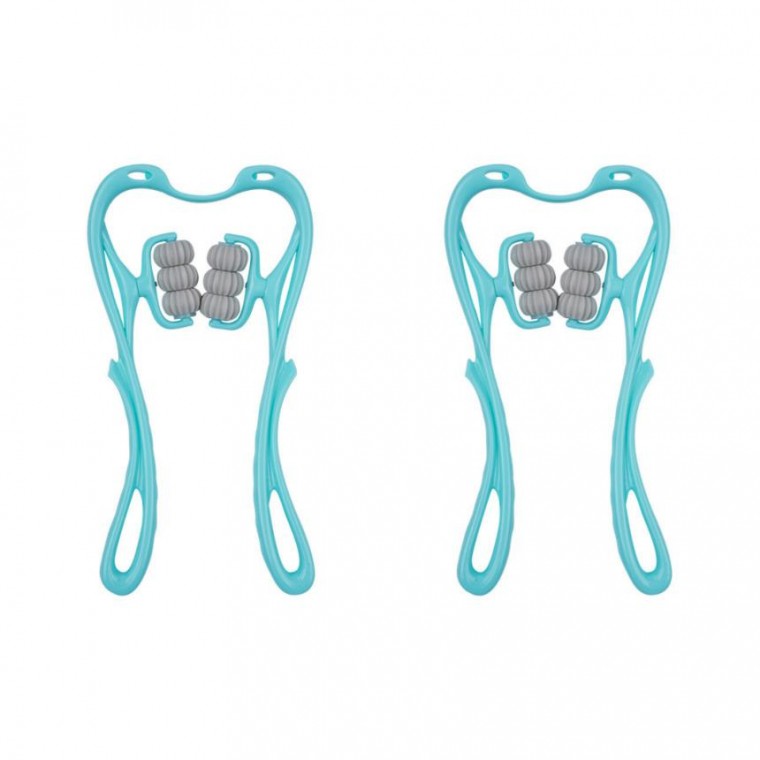 Máy mát xa cổ 1+1 máy mát xa vai hình thang thiết bị bấm huyệt cổ lưng