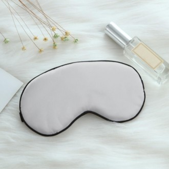 Good Sleep Soft Sleeping Eye Mask Travel Portable Blackout Eye Mask (Xám)