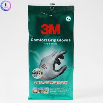 d09 Găng tay (NBR) 3M Comfort Grip Màu xám (XL) 1 chiếc.