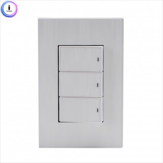 d09 55026 switch (deco) 3 ngạnh 1 ro trắng