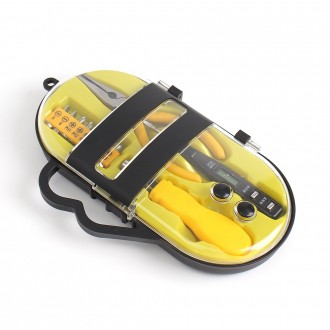 Bộ kìm vặn mũi khoan 11 món Jdm Yellow Tools dùng cho gia đình