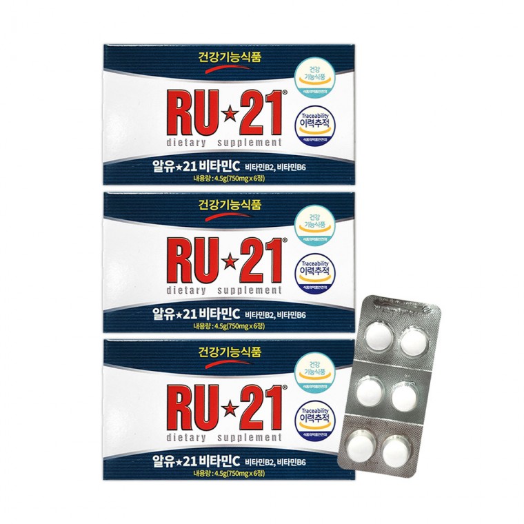 RU-21 x 3 bộ / Vitamin C giảm nôn nao