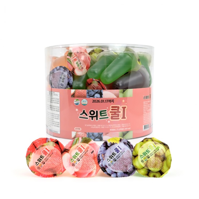 Geonyeong Sweet Cool Jelly (50 gói 27g) Hương vị hoài niệm của thạch melong đông lạnh