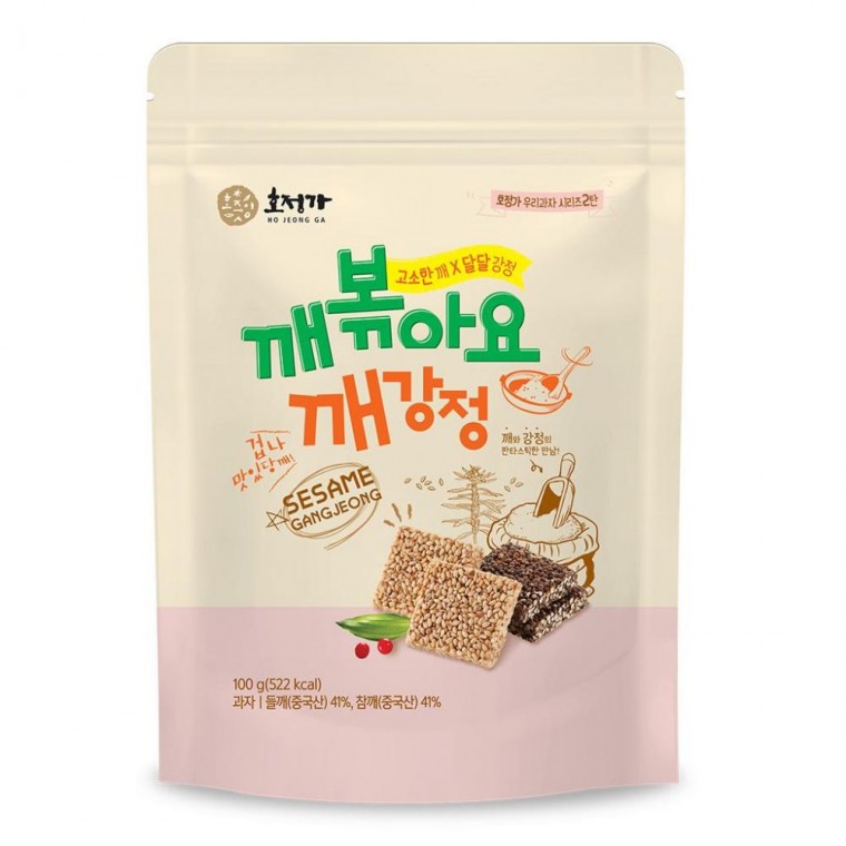 Mè xào Hojeongga 100g Mè Gangjeong