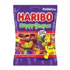 Thạch vị nho Haribo 100g Thạch vị trái cây