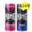 Hot Six The King Peach Crush 355 & Power 355ml x 12 mỗi loại (tổng cộng 24) Nước tăng lực Nước giải khát đóng hộp Nước giải khát có ga