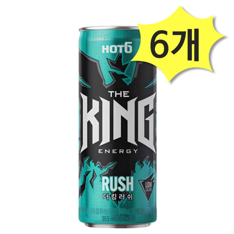 Hot Six Ducking Rush 355ml x 6 nước tăng lực nước giải khát đóng hộp nước giải khát có ga