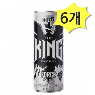 Hot Six Ducking Force 355ml x 6 nước tăng lực nước giải khát đóng hộp nước giải khát có ga