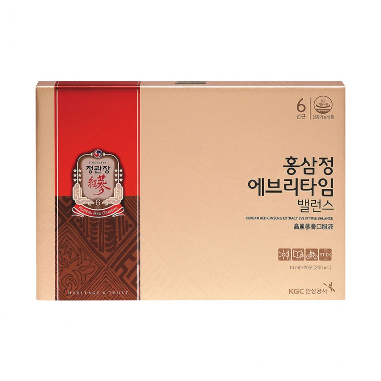 Chiết xuất nhân sâm đỏ CheongKwanJang Everytime Balance 10ml x 20 gói